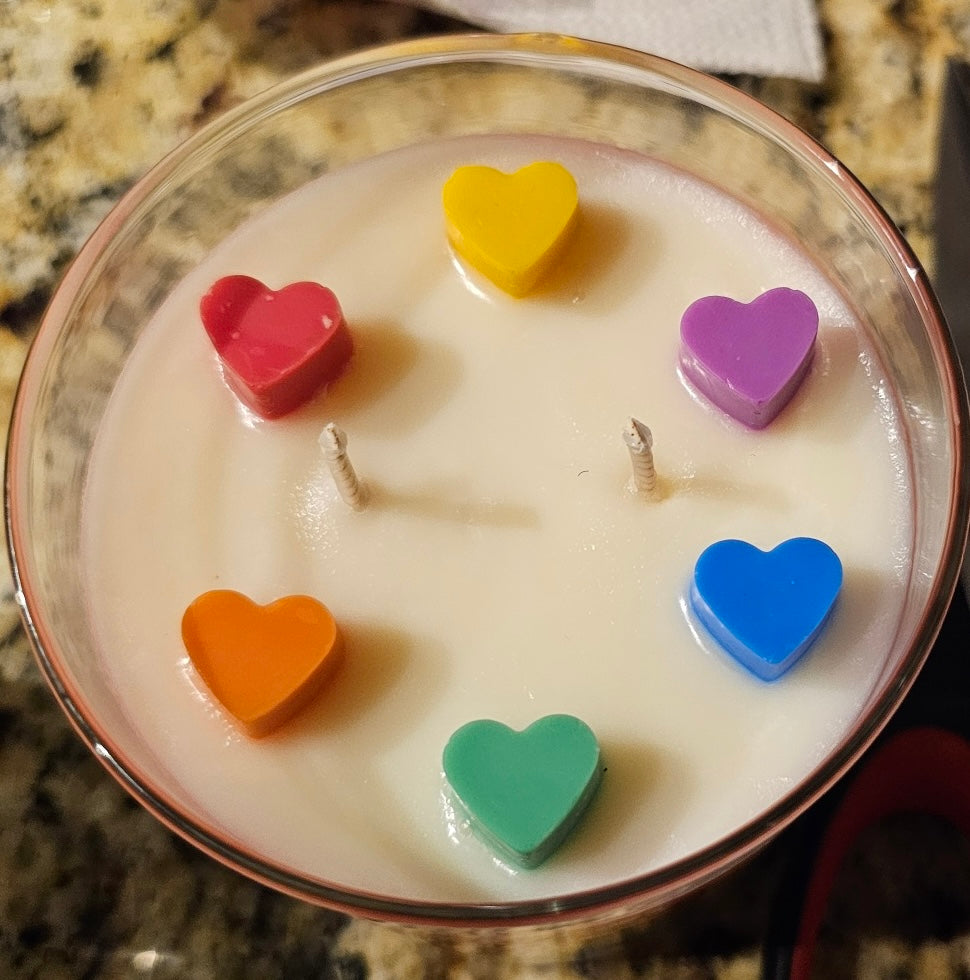 Kindled by Love Candle ~16oz