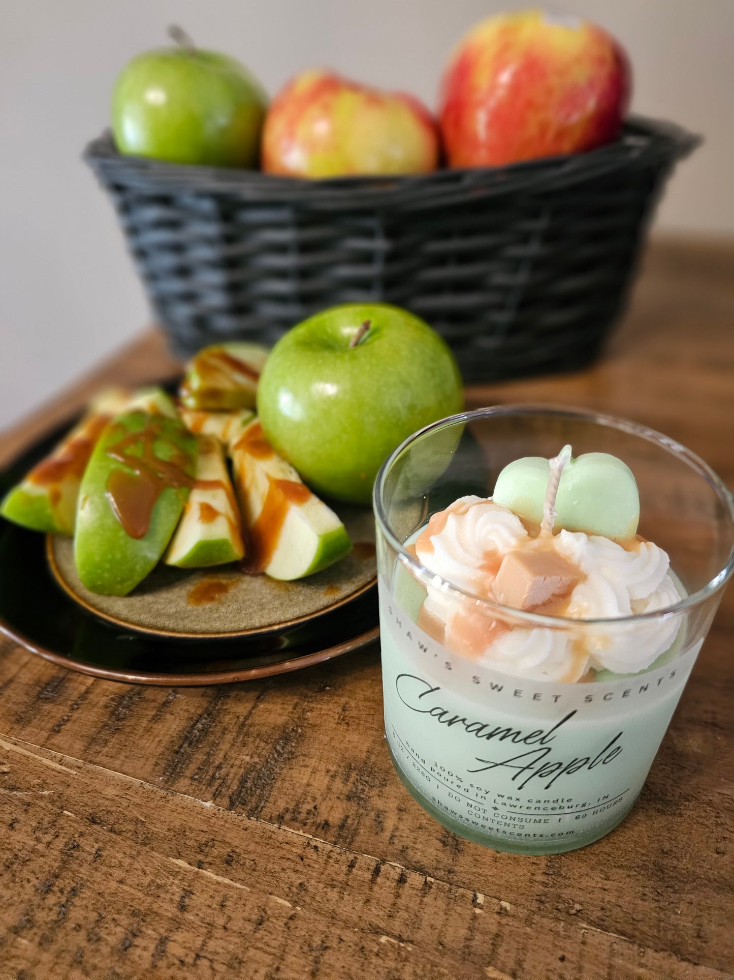 Caramel Apple Candle ~8oz