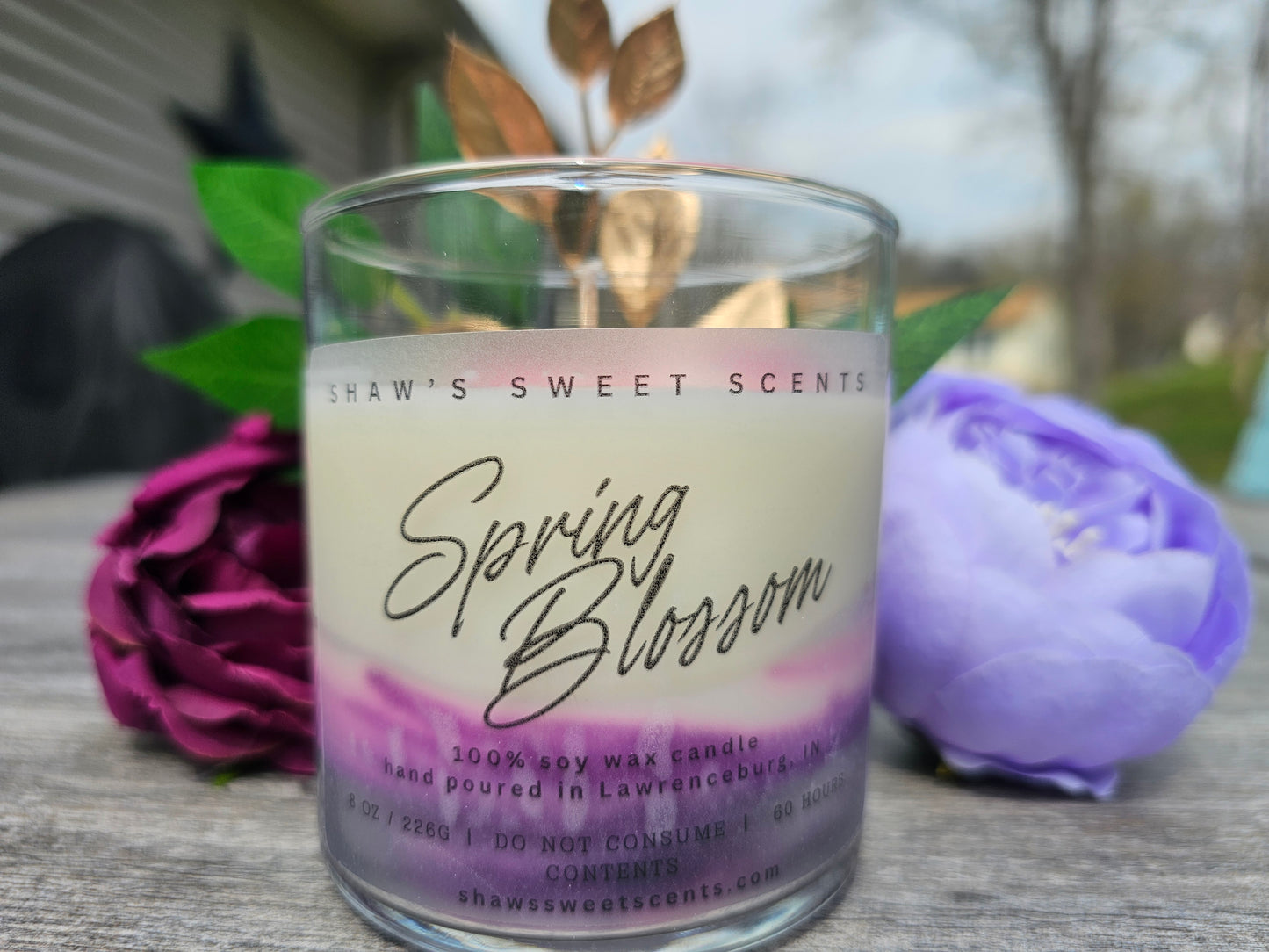 Spring Blossom Candle ~ 8oz