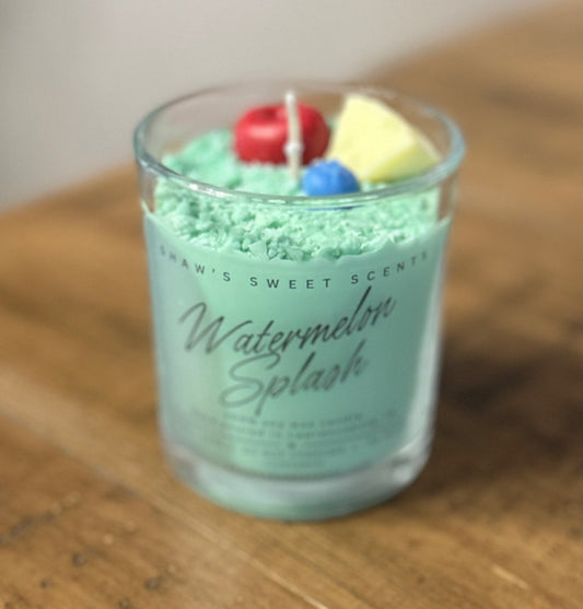 Watermelon Splash Candle ~8oz