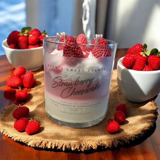 Strawberry Cheesecake Candle ~ 16oz