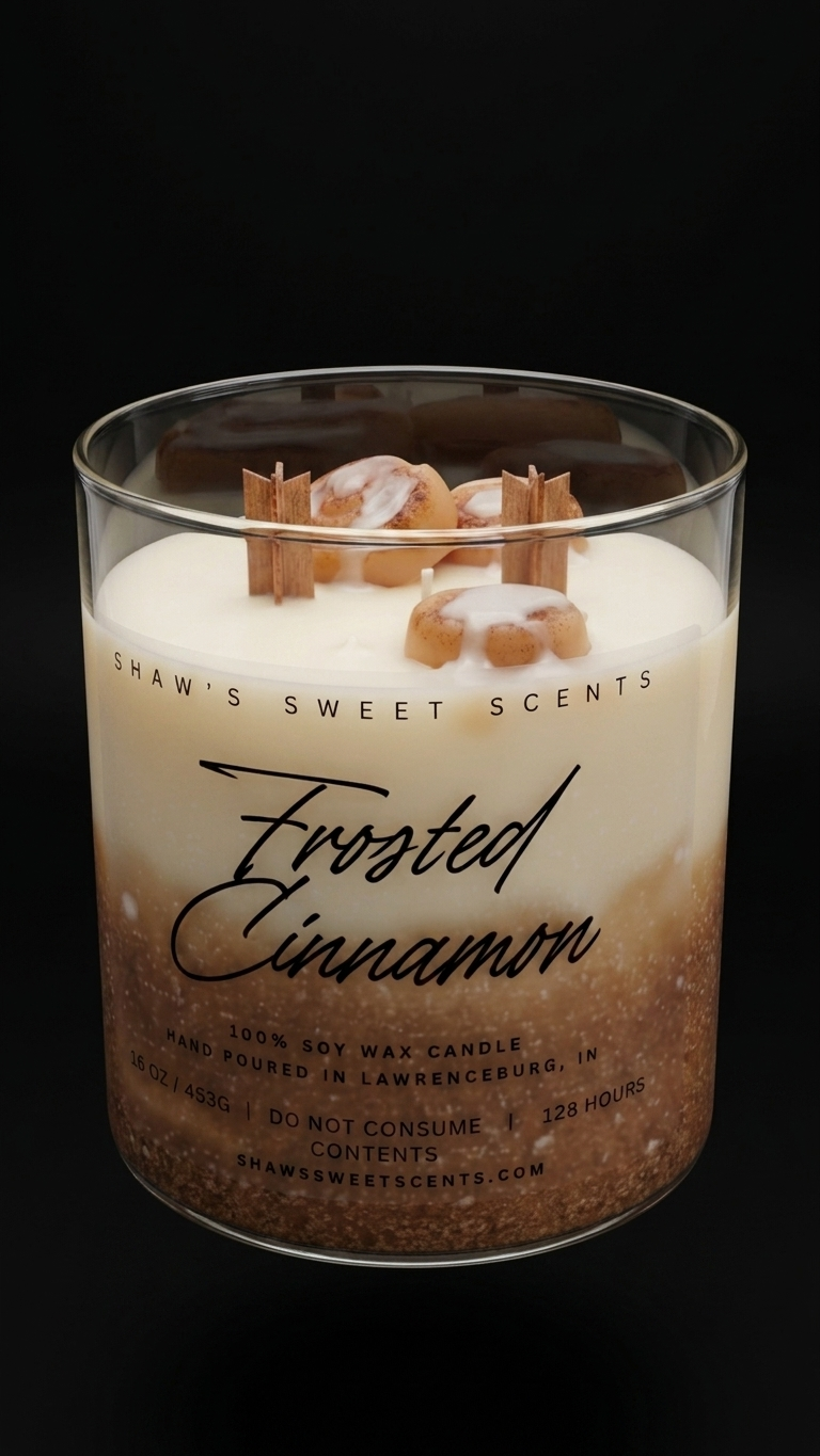 Frosted Cinnamon ~16oz