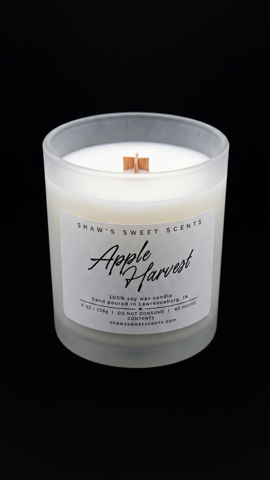 Apple Harvest ~8oz Wood Wick Candle