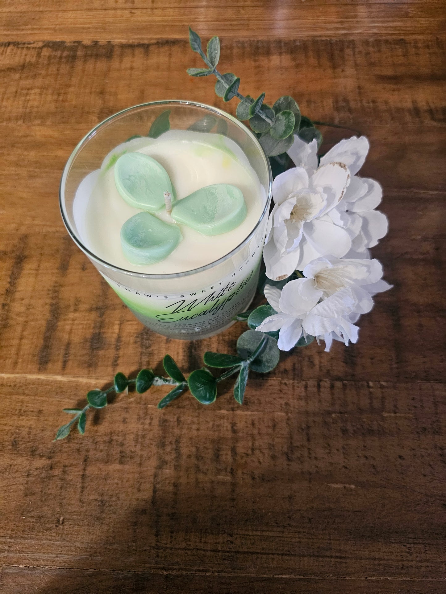 White Eucalyptus Candle ~8oz